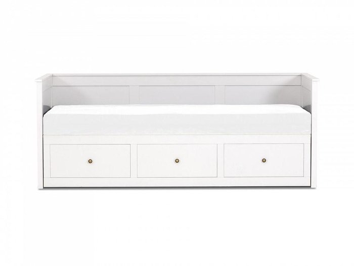 Кровать-кушетка Reina 80х200 белого цвета - купить Одноярусные кроватки по цене 45900.0