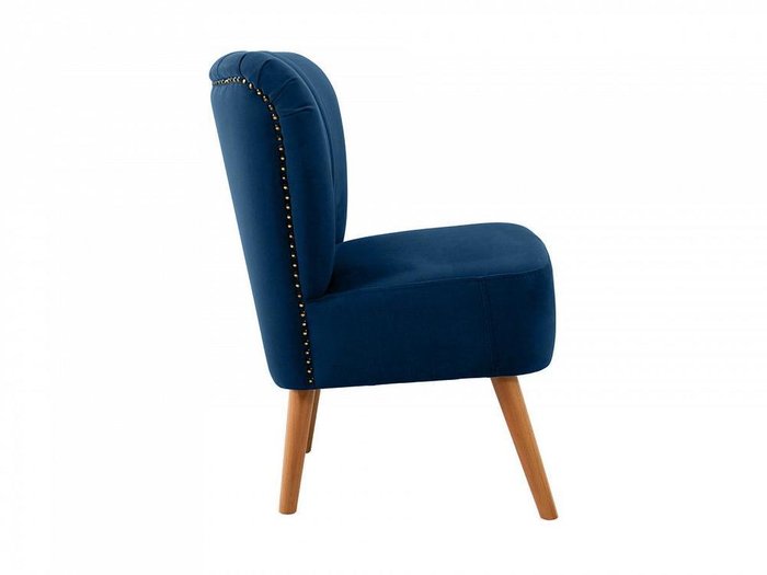 Кресло Barbara темно-синего цвета