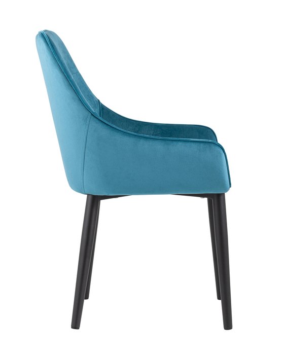 Стул Диана темно-бирюзового цвета - лучшие Обеденные стулья в INMYROOM