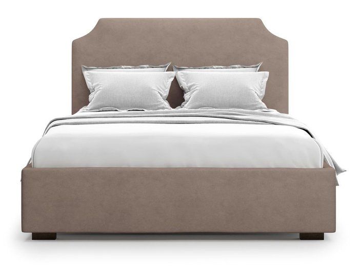 Кровать Izeo с подъемным механизмом 160х200 темно-бежевого цвета