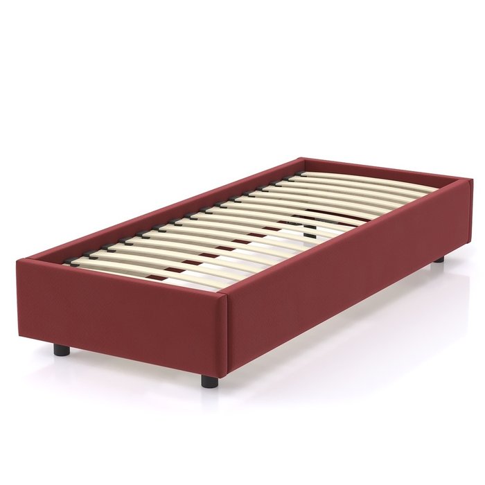 Кровать SleepBox 180x200 темно-красного цвета