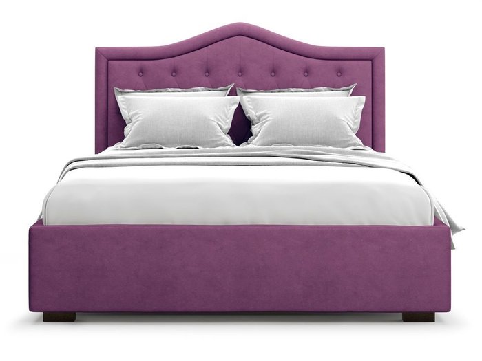 Кровать с подъемным механизмом Tibr 160х200 фиолетового цвета