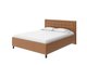 Кровать Como Veda 2 160х190 коричневого цвета (экокожа)