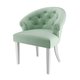 Стул-кресло мягкий Adina голубо-зеленого цвета