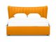 Кровать Queen Agata Lux 160х200 желтого цвета