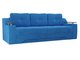 Прямой диван-кровать Сенатор голубого цвета
