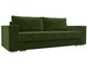 Прямой диван-кровать Исланд зеленого цвета