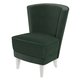 Кресло Rubia темно-зеленого цвета
