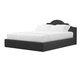 Кровать Афина 200х200 серого цвета с подъемным механизмом