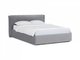 Кровать Queen Anastasia Lux серого цвета 160х200 с подъемным механизмом