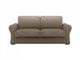 Двухместный диван-кровать Belgian серо-коричневого цвета