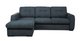 Угловой модульный диван-кровать Айдер темно-серого цвета