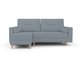 Угловой диван-кровать Вестор серого цвета
