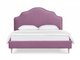 Кровать Queen II Victoria L 160х200 лилового цвета с бежевыми ножками 