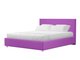 Кровать Кариба 200х200 фиолетового цвета с подъемным механизмом