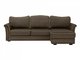 Угловой диван-кровать Sydney коричневого цвета 
