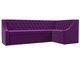 Кухонный угловой диван-кровать Мерлин фиолетового цвета