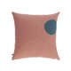Чехол для подушки Abish с геометрическими фигурами коричневого цвета 45x45