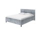 Кровать Como Veda 2 160х200 серого цвета (флок)