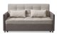 Прямой диван-кровать Claire L бежево-коричневого цвета