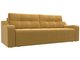 Прямой диван-кровать Итон желтого цвета