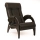 Кресло для отдыха Модель 41  без лозы темно-коричневого цвета