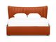 Кровать Queen Agata Lux 160х200 терракотового цвета
