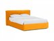 Кровать Queen Anastasia Lux оранжевого цвета 160х200 с подъемным механизмом
