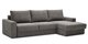 Угловой диван-кровать Вегас серого цвета