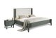 Кровать Chicago 180х200 серого цвета