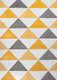 Ковер Line Otto серо-желтого цвета 160х230