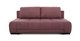 Прямой диван-кровать Льюис коричневого цвета