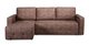 Угловой диван-кровать Хэнк коричневого цвета