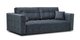 Прямой модульный диван-кровать Энзо серого цвета