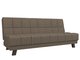 Прямой диван-кровать Винсент коричневого цвета