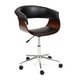 Кресло офисное Vimta черно-коричневого цвета