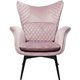 Кресло Tudor розового цвета