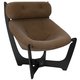 Кресло для отдыха Модель 11 коричневого цвета