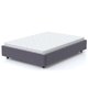 Кровать SleepBox 180x200 темно-серого цвета