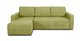 Угловой диван-кровать Хэнк зеленого цвета
