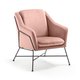 Кресло Brida розового цвета