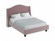 Кровать Soul розового цвета 160x200