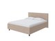 Кровать Como Veda 3 140х200 бежево-коричневого цвета (велюр)