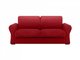 Двухместный диван-кровать Belgian красного цвета