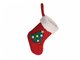 Носок для подарков Xmas tree красно-белого цвета