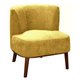 Кресло Шафран желтого цвета