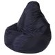 Кресло-мешок Груша L в обивке из ткани оксфорд темно-синего цвета 