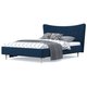 Кровать Финна 140x200 синего цвета