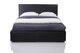 Кровать Mood 160х200 с подъемным механизмом черного цвета 