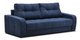 Прямой диван-кровать Вестон 2 синего цвета